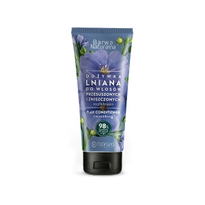 BARWA wygładzająca  odżywka do włosów Lniana 200 ml