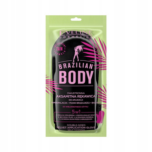 Brazilian Body Dwustronna aksamitna rękawica