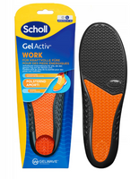 Scholl GelActiv WORK Insoles Size L 40-46,5