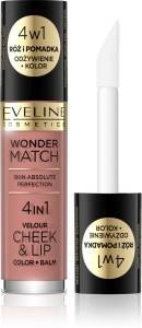 Wonder Match Velour Cheek&Lip Rouge und flüssiger Lippenstift, Nr. 01