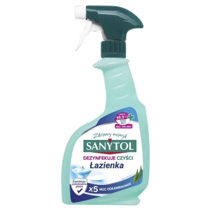 Sanytol Bathroom disinfectant eucalyptus scent pure 500 ml