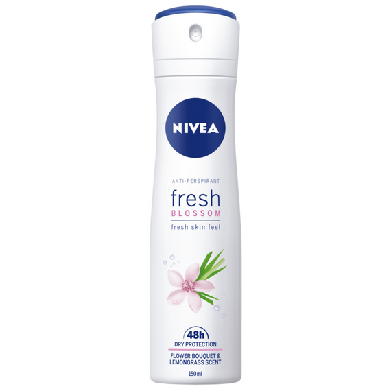 Nivea Fresh Blossom Antitranspirant FÜR Frauen Spray 150 ml