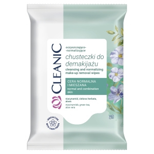 Cleanic Cleansing and normalizing makeup removal wipes 10 pieces
