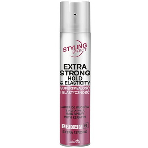 Joanna Styling Effect Lakier do włosów z keratyną ekstramocny 250 ml
