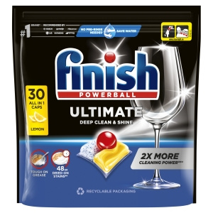 Finish Ultimate Lemon Spülmaschinenkapseln 387 g (30 Stück)