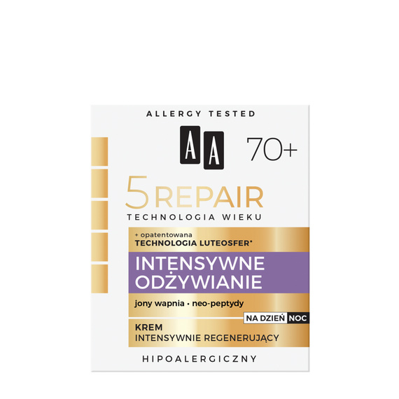 AA Technology of Age 5Repair 70+ Intensive Nutrition regenerierende Tages- und Nachtcreme 50 ml