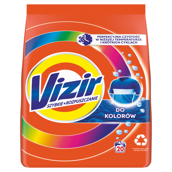 Vizir Color washing powder, 20 washes