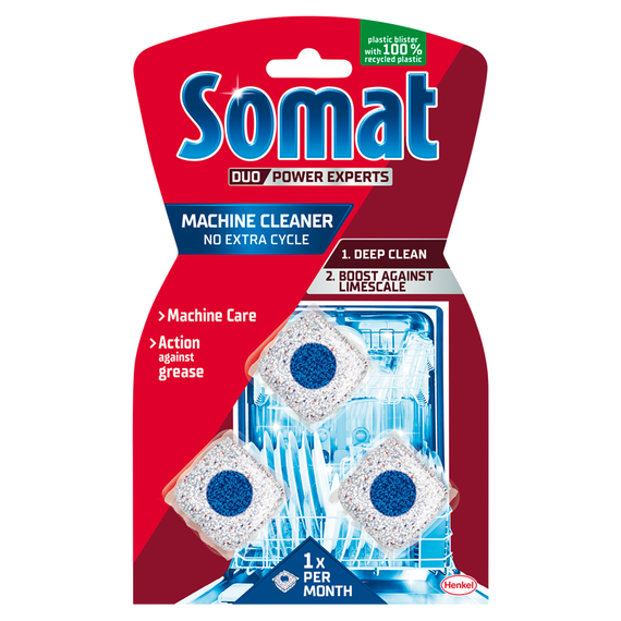 Somat Duo Dishwasher Cleaner 3 x 19 g