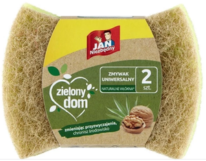 Jan Niezbędny Zielony dom Zmywak uniwersalny 2 sztuki