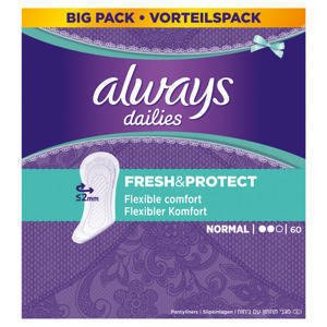 Always Dailies Normal Fresh & Protect Slipeinlagen x60