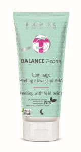 BALANCE T-ZONE Gommage Peeling z kwasami AHA 125g - Floslek