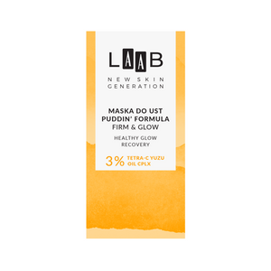 AA LAAB Tetra-C Yuzu Puddin' Formula Firm&Glow Lip Mask 15g