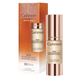 Cashmere Secret Glam baza wygładzająco-rozświetlająca pod makijaż 30 ml