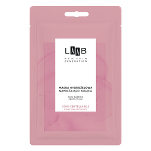 AA LAAB 100 % Centella B12 Feuchtigkeitsspendende und beruhigende Hydrogelmaske 1 Stk.