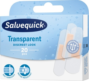 SALVEQUICK TRANSPARENTE Flicken 20 Stk