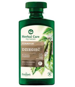 Farmona Herbal Care Szampon do włosów z łupieżem Dziegieć 330 ml