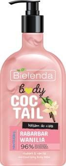 Bielenda Body Coctail Balsam do ciała nawilżający rabarbar wanilia 400 ml