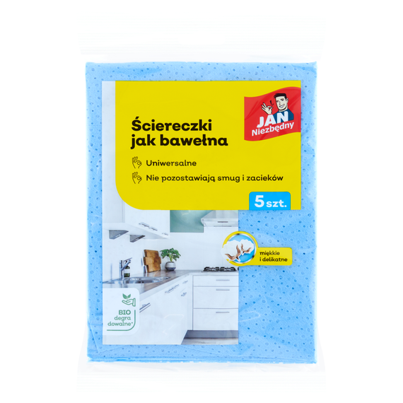 Jan Niezbędny Cotton-like wipes 5 pieces