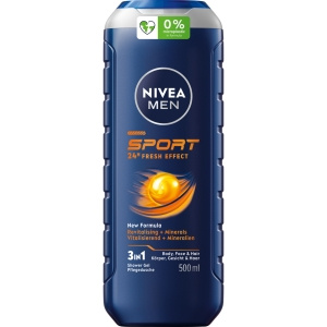 Nivea MEN Sport 24H Fresh Effect Żel pod prysznic dla mężczyzn 500 ml