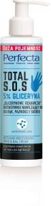 Perfecta Total S.O.S 5% Gliceryna „Glicerynowe rękawiczki” krem do rąk 195ml