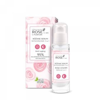 ROSE FOR SKIN Różane ogrody® Różane serum witaminowe 3 w 1 30 ml - Floslek