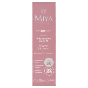Miya MyBBalm Vitamin BB Cream SPF 30 02 Natural 30 ml
