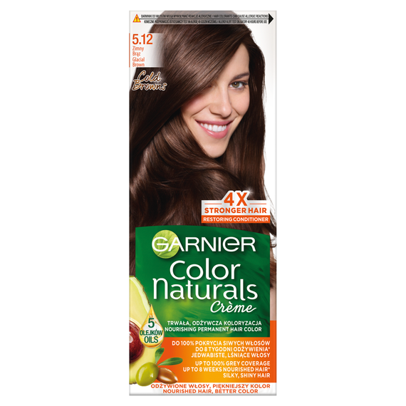 Garnier Color Naturals Crème Haarfärbemittel 5.12 Kaltbraun