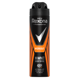 Rexona Men Workout Antiperspirant Aerosol 150 ml