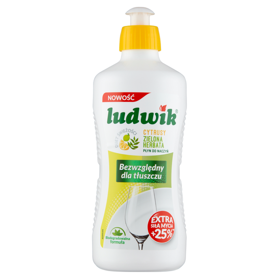 Ludwik Dishwashing Liquid Citrus Green Tea 450g