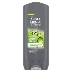 Dove Men+Care Extra Fresh Żel pod prysznic 3 w 1 400 ml
