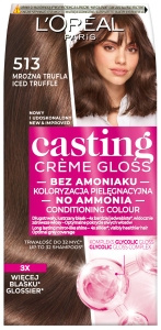 L'Oréal Paris Casting Crème Gloss 513 Iced Truffle Brown Semi Permanent Hair Dye