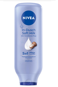 NIVEA Body In-Shower Soft mleczko pod prysznic masło shea 400 ml z Niemiec
