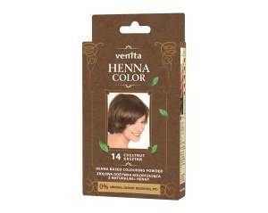 PFLANZLICHER FARBSPÜLUNG MIT NATÜRLICHEM HENNA-KASTANIE NR. 14