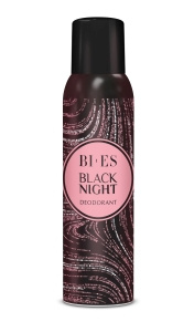 Bi-ES Black Night – Dezodorant w sprayu dla kobiet 150 ml