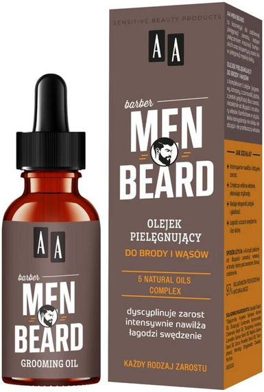 AA Men Beard Bart- und Schnurrbartpflegeöl 30 ml