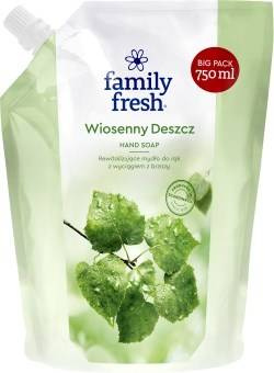 Mydło do rąk Family Fresh Wiosenny Deszcz Kwiatowy 750 mll