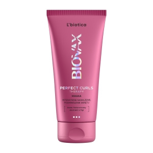 L'biotica Biovax Glamour Perfect Curls Therapy intensiv feuchtigkeitsspendende Maske 150 ml