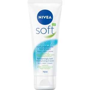 Nivea Soft Intensively moisturizing cream for body, hands and face 75 ml
