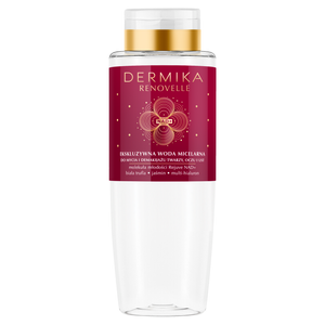 Dermika Renovelle Exklusives Mizellenwasser zum Reinigen und Entfernen von Make-up von Gesicht, Augen und Lippen 400 ml