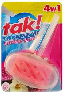 Tak KOSZYK DO WC 40G FLOWER BASKED