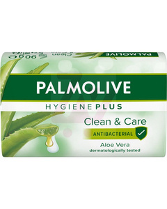 Palmolive Hygiene Plus Clean & Care Bar Soap, 90 g