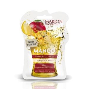 Marion Fit&Fresh Face Mask maseczka do twarzy lifting i wygładzenie zmarszczek Mango 7,5ml