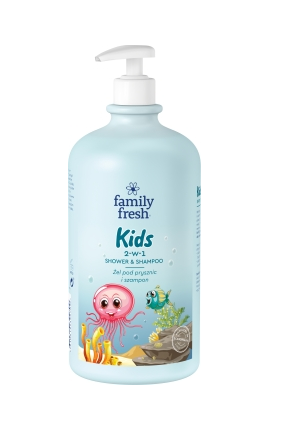 Soraya Familie frisch Kinder zarte cremige Duschgel und Shampoo 2 in 1 1000ml