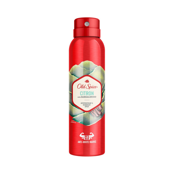 Old Spice Citron with Sandalwood Anti-perspirant and deodorant spray for men 125ml
