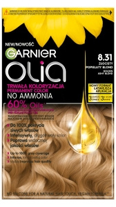 Garnier Olia Haarfarbe 8.31 Golden Ash Blonde