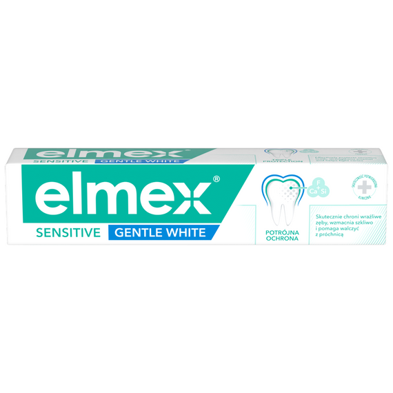 elmex Sensitive Gentle White pasta do zębów 75ml 