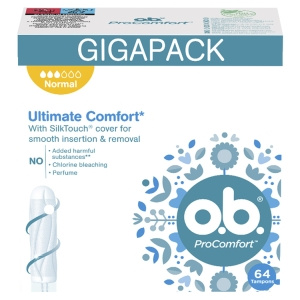 OB ProComfort Normal Tampons 64 pieces