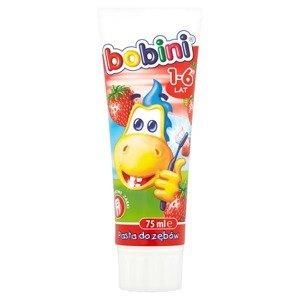Bobini Dent Toothpaste strawberry ice cream 1-6 75 ml