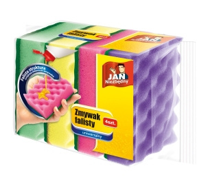 Jan Niezbędny Corrugated Scourer 4 pieces