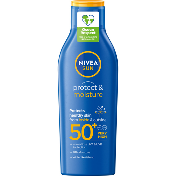 Nivea SUN Protect & Moisture Sonnenschutzlotion LSF 50+ 200 ml